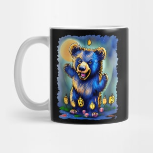 bitcoin bear Mug